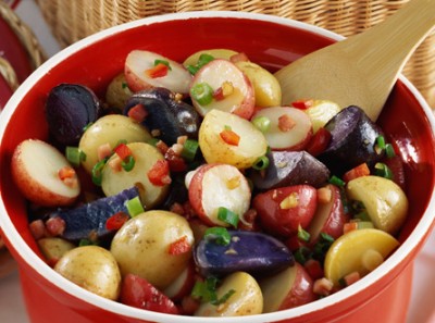 Simply Spuds™ Steamables™ Red, White, & Blue Potato Salad